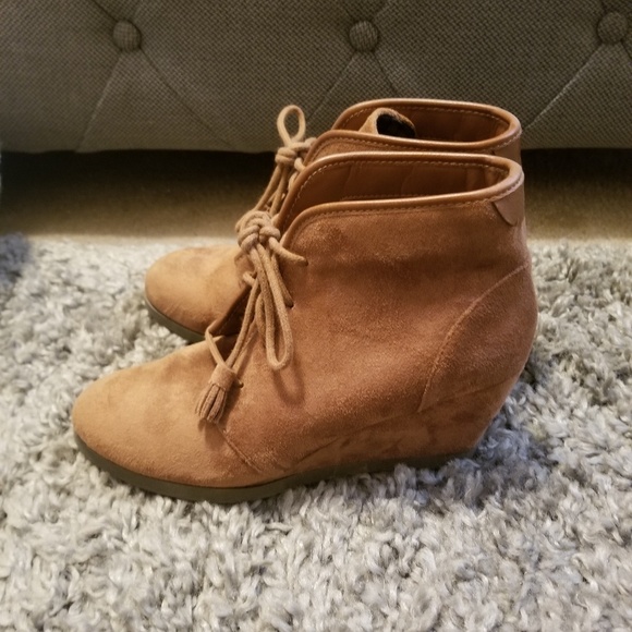 Size 8 textile wedges - Picture 1 of 5